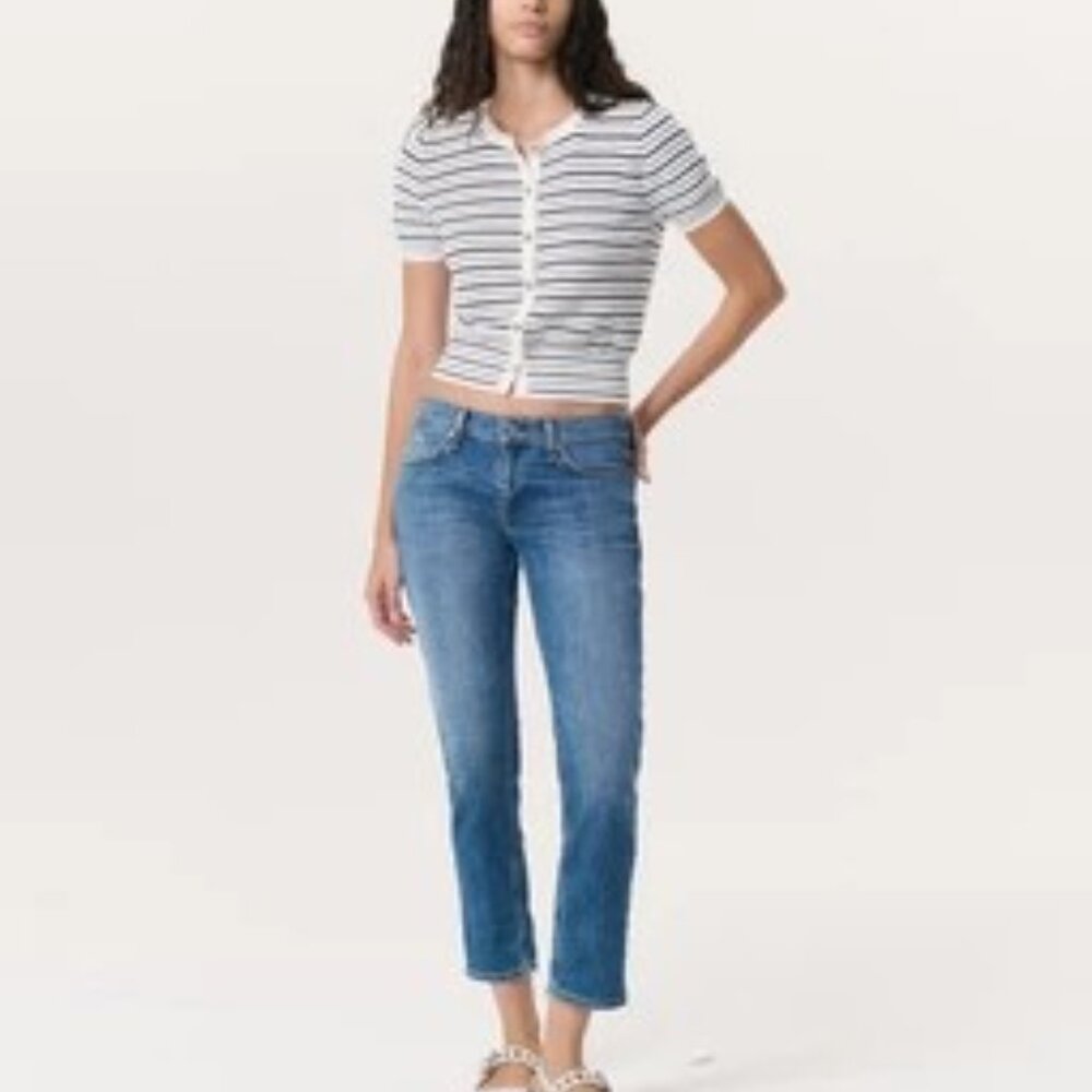 rag & bone Blue Boyfriend Jeans